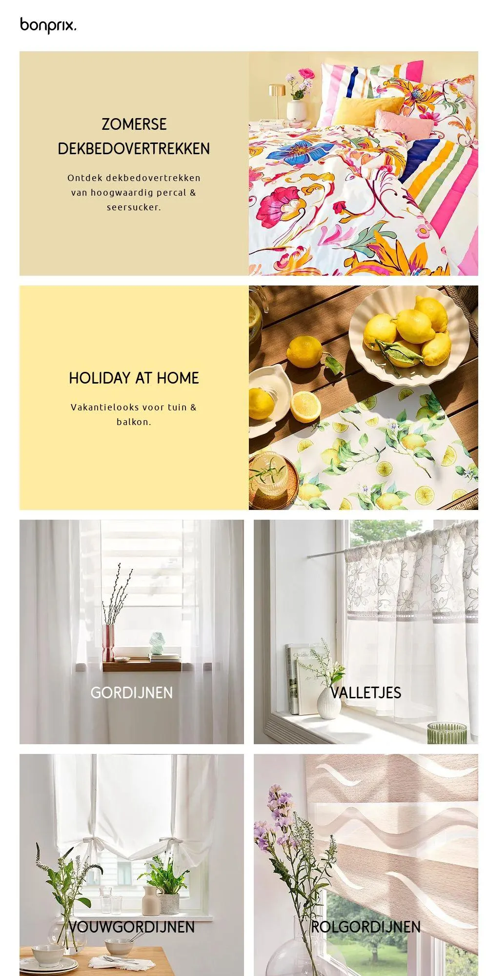 Bonprix Actuele folder van 19 mei tot 25 mei 2025 - Folder pagina 1