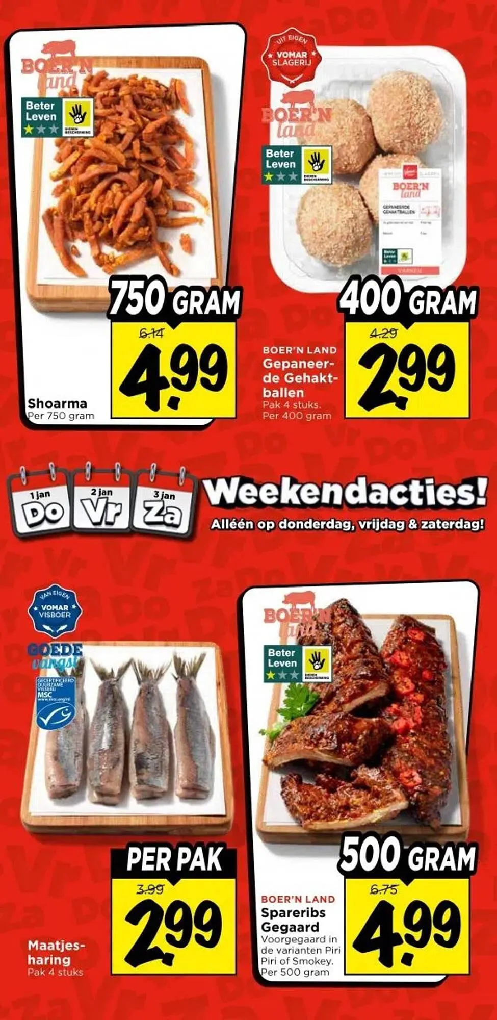 Vomar Voordeelmarkt folder van 1 januari tot 3 januari 2026 - Folder pagina 5