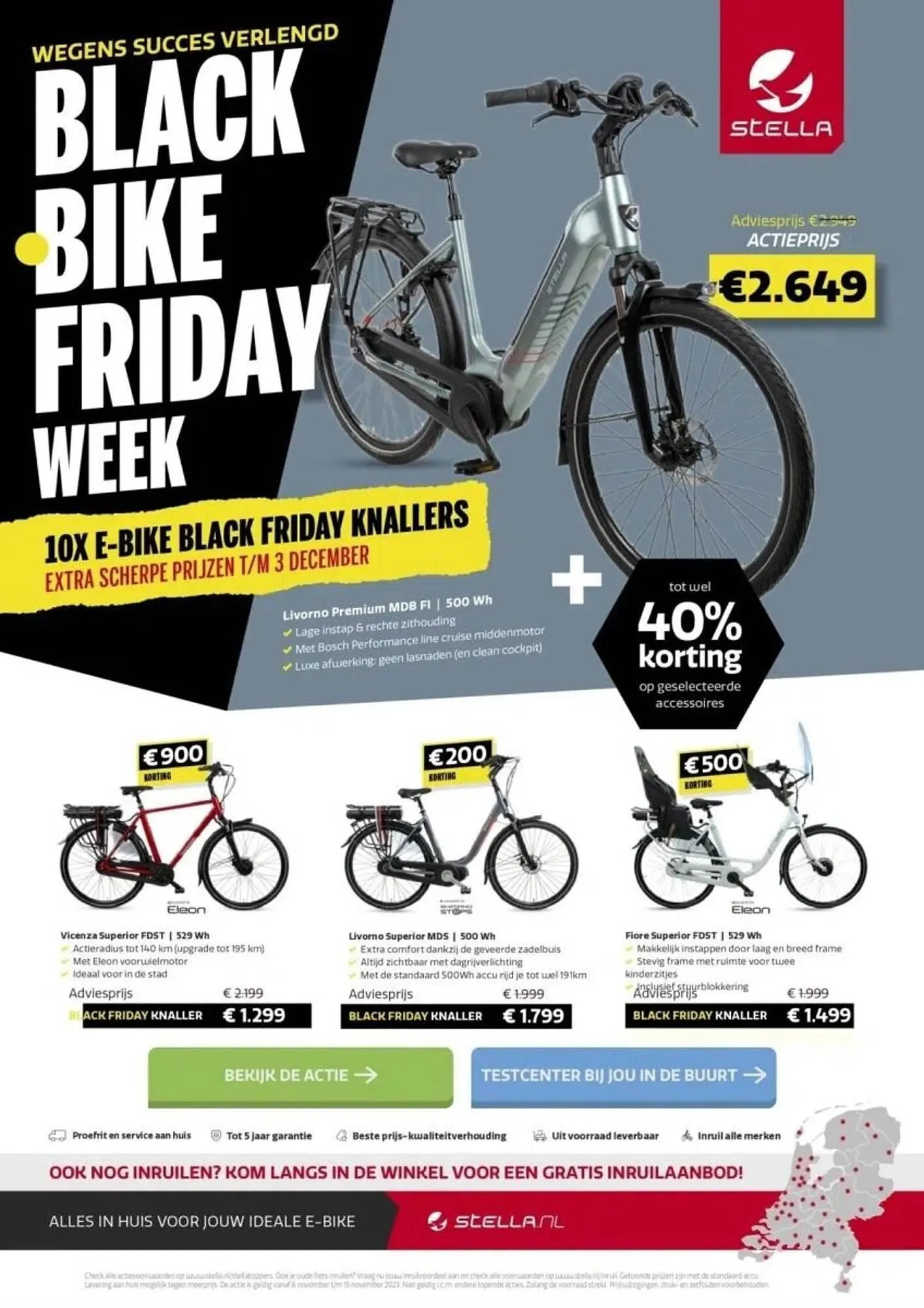 Stella fietsen folder van 27 november tot 3 december 2023 - Folder pagina 1