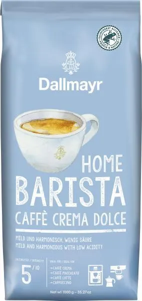 Dallmayr Home Barista Caffe Crema Dolce Ganze Bohnen 1 kg