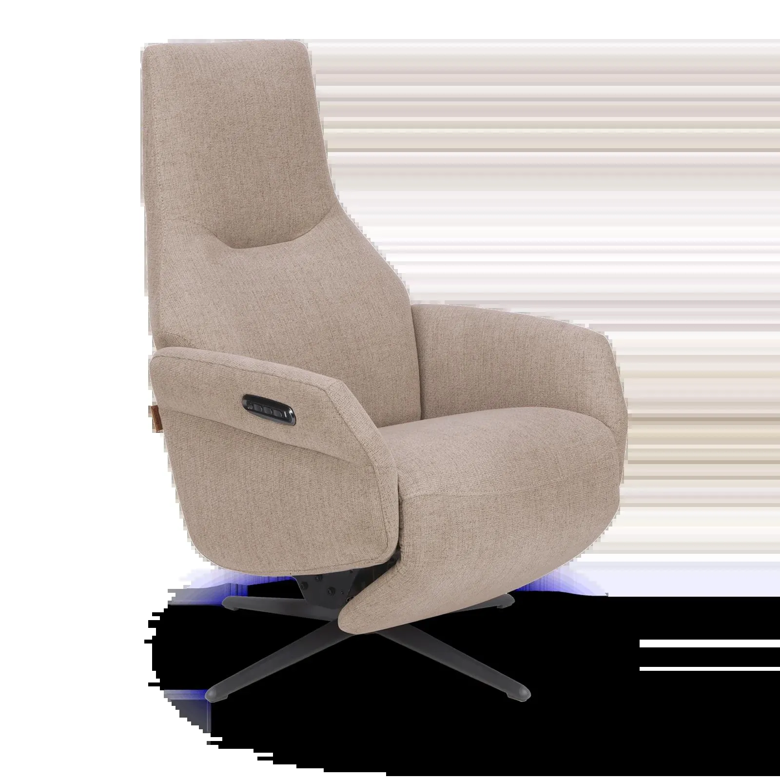 Relaxfauteuil (elektrisch/zwart) Opera - Soda Liver