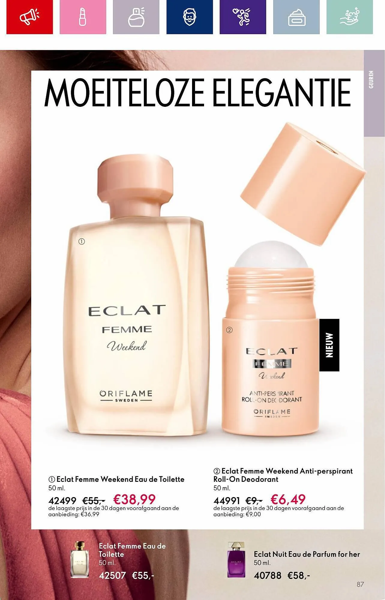 Oriflame folder van 22 augustus tot 12 september 2023 - Folder pagina 87
