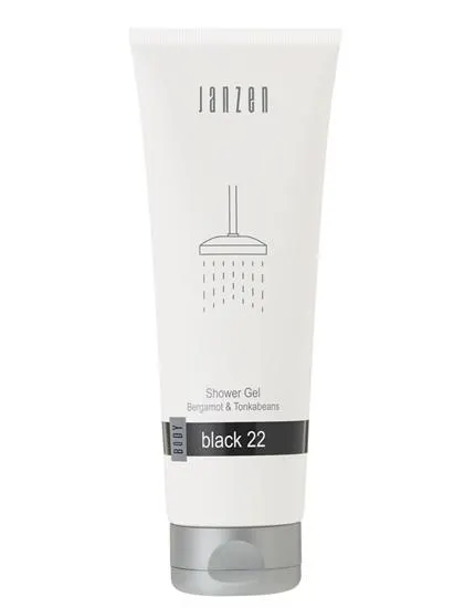 JANZEN SHOWER GEL BLACK 22 250ML