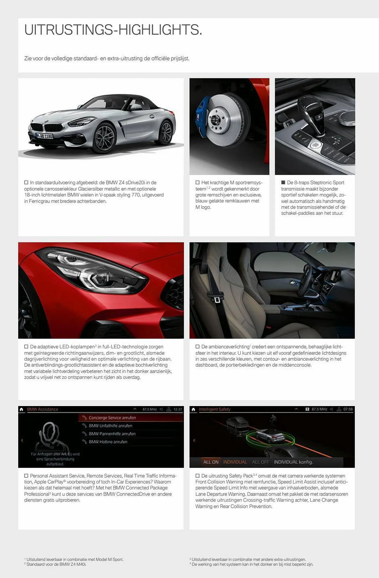 BMW Z4 folder van 31 augustus tot 31 augustus 2023 - Folder pagina 18