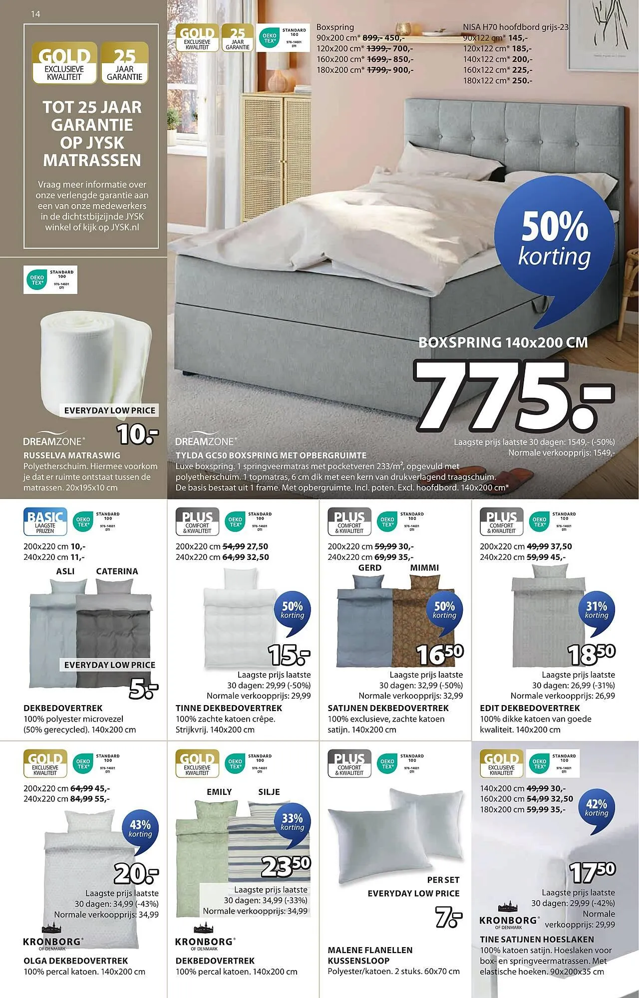 Jysk folder van 17 maart tot 30 maart 2025 - Folder pagina 14