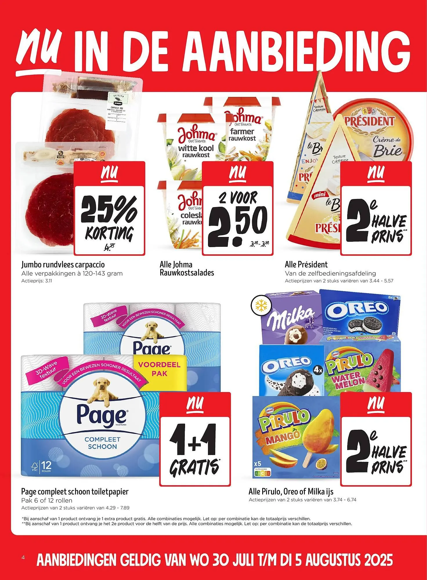 Jumbo folder van 30 juli tot 5 augustus 2025 - Folder pagina 4