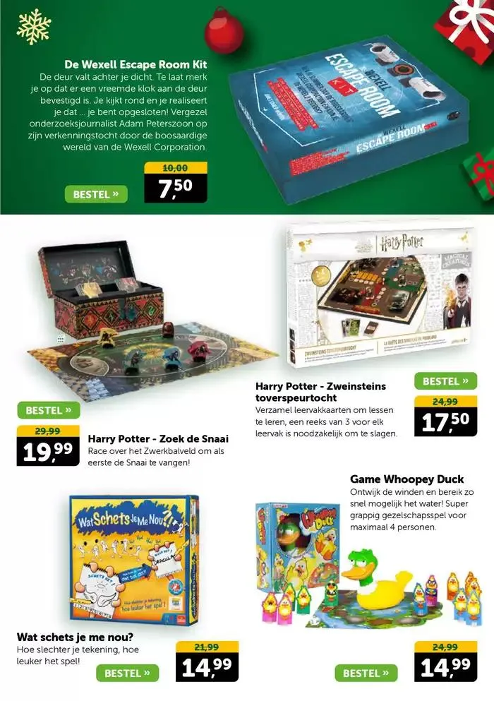 Cadeaus van 10 december tot 26 december 2024 - folder pagina 19