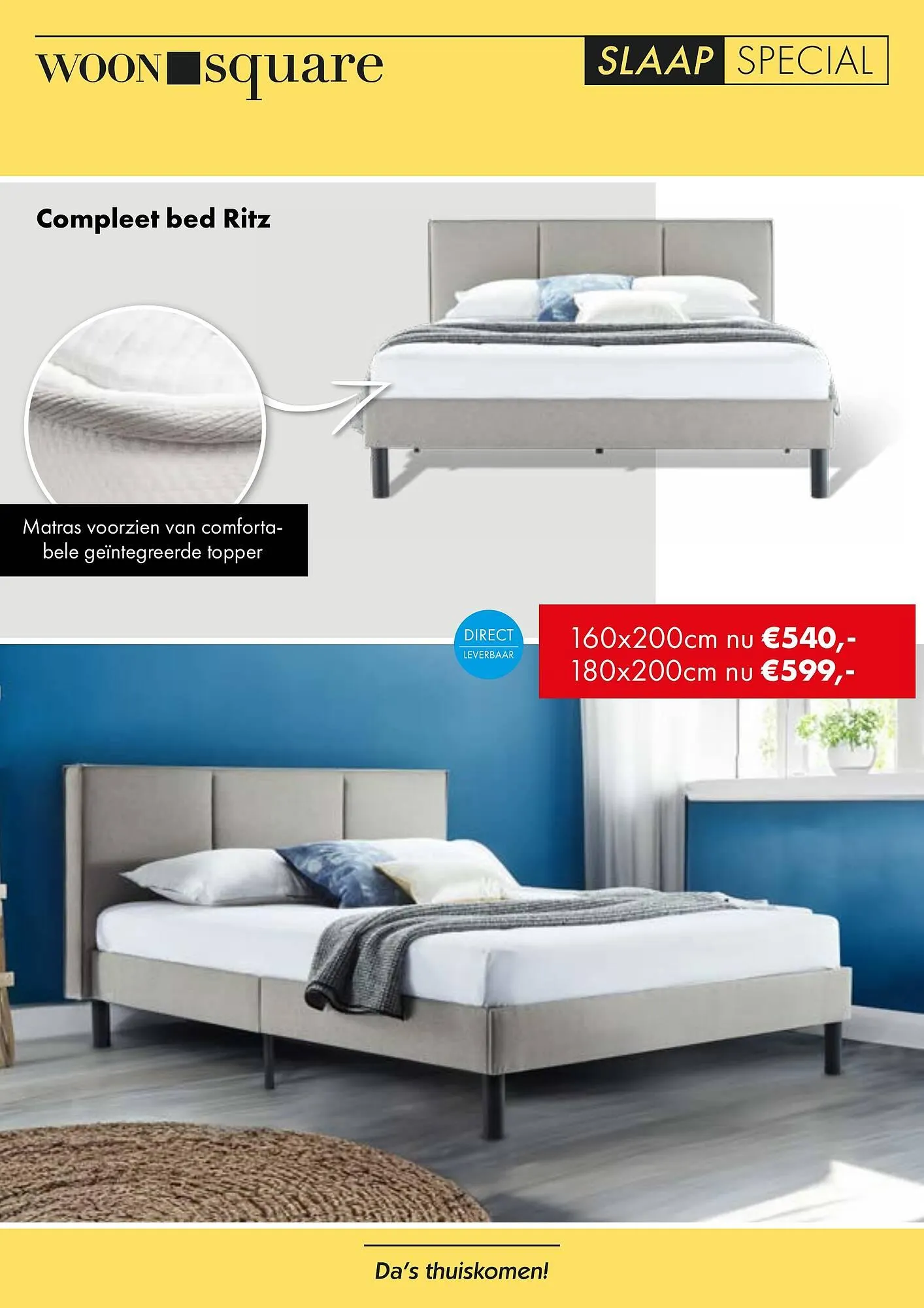Woonsquare slaapfolder van 23 februari tot 28 februari 2026 - Folder pagina 3