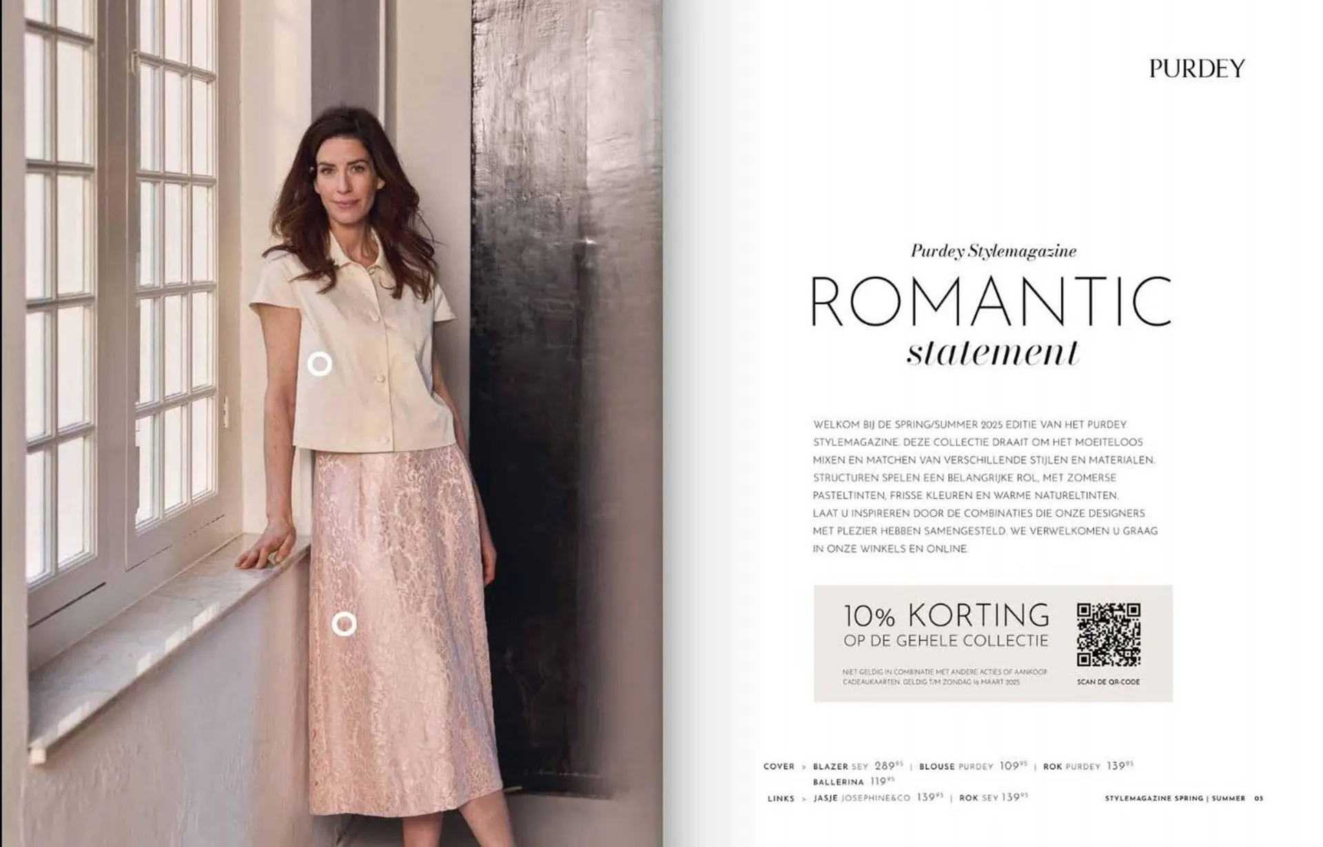 Purdey folder van 5 maart tot 31 augustus 2025 - Folder pagina 2