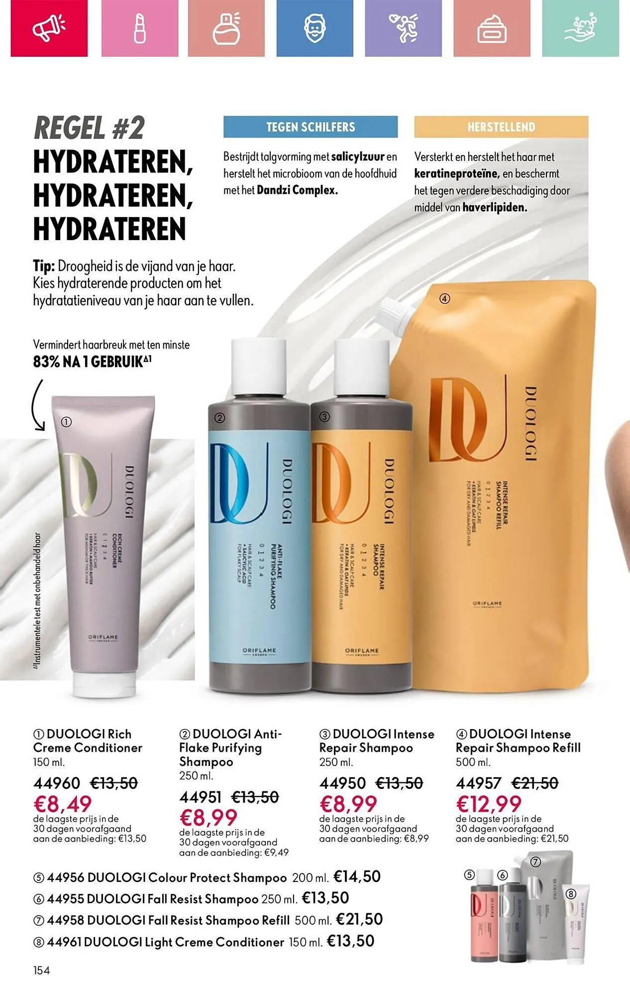 Oriflame folder van 10 maart tot 29 maart 2025 - Folder pagina 154