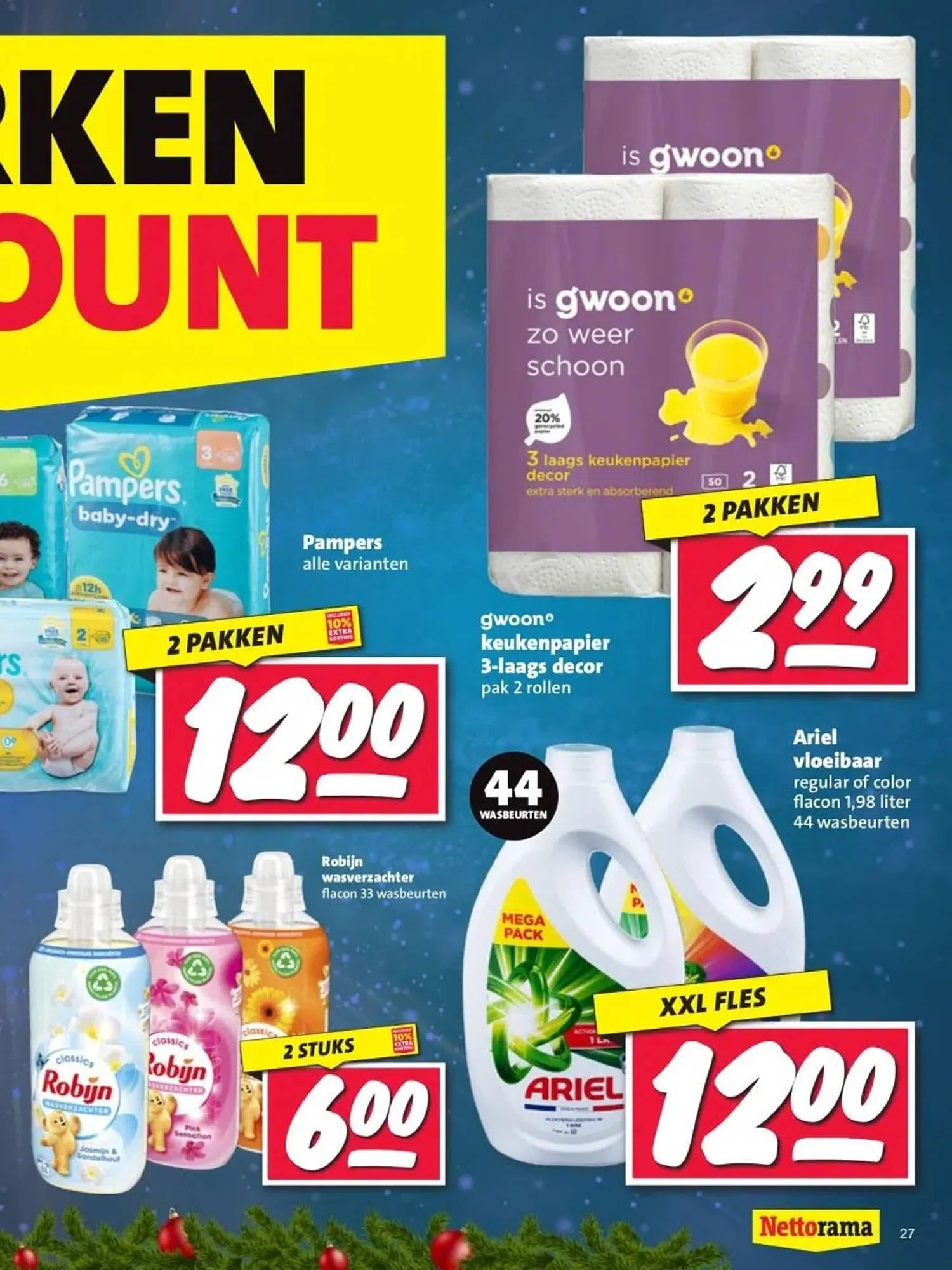 Nettorama folder van 15 december tot 28 december 2025 - Folder pagina 27