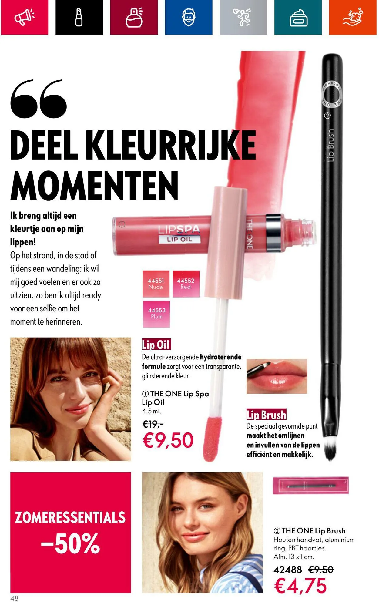 Oriflame Actuele folder van 28 juni tot 18 juli 2023 - Folder pagina 48