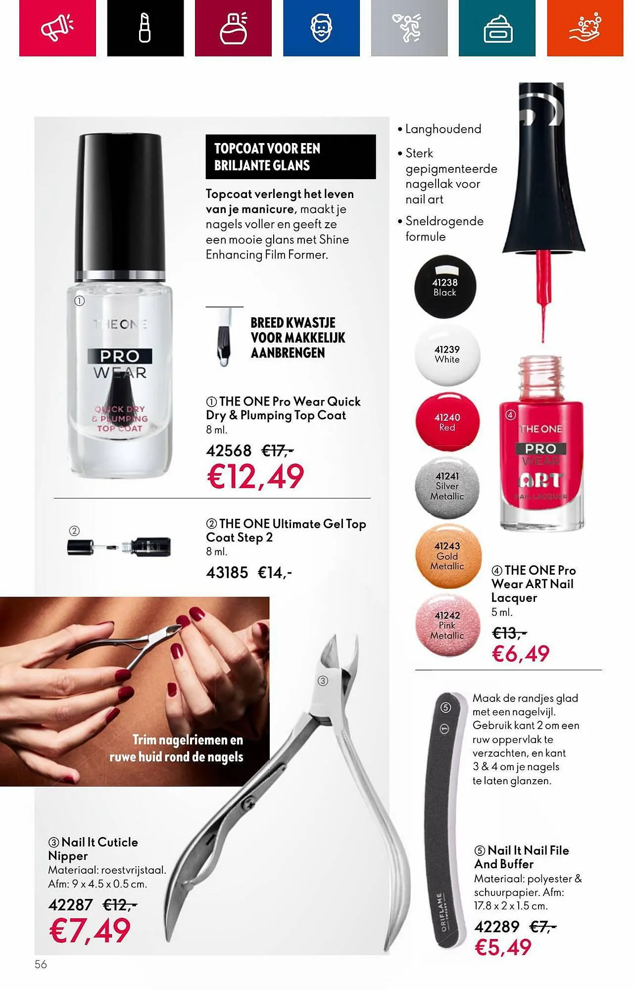 Oriflame folder van 1 augustus tot 22 augustus 2023 - Folder pagina 58