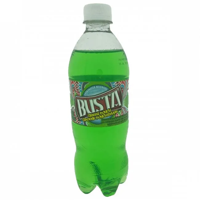 Busta Bruisend Groene Punch Smaak 590ml