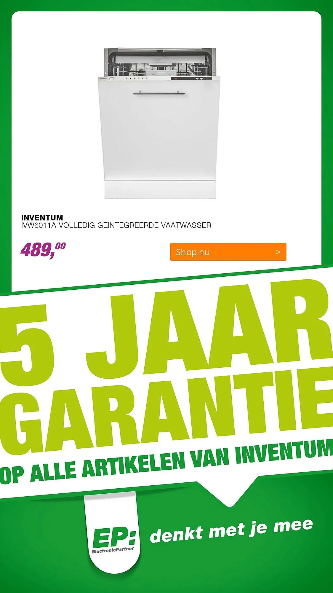 EP folder van 29 november tot 10 december 2023 - Folder pagina 1