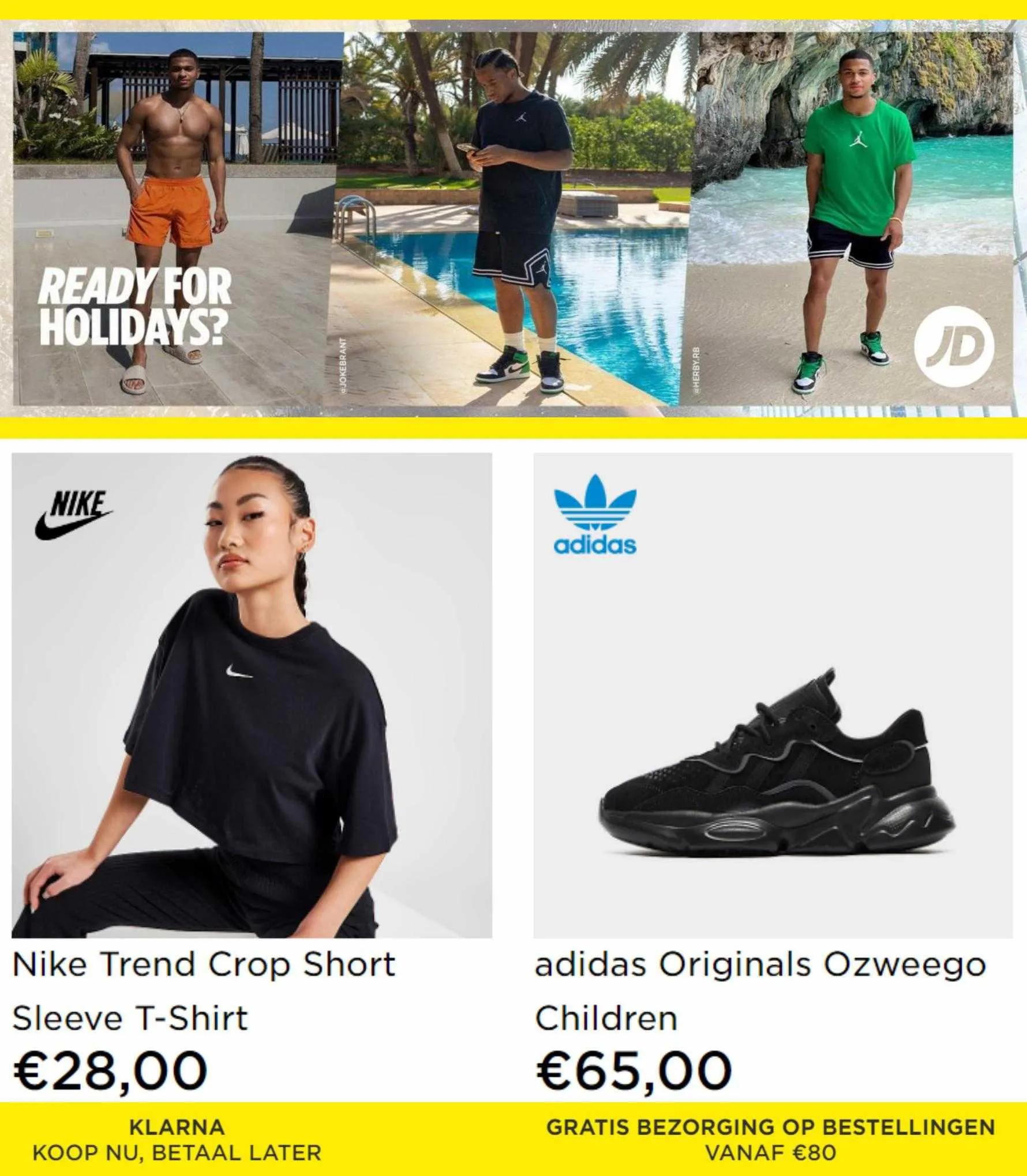 JD Sports Folder van 31 juli tot 31 augustus 2023 - folder pagina 2