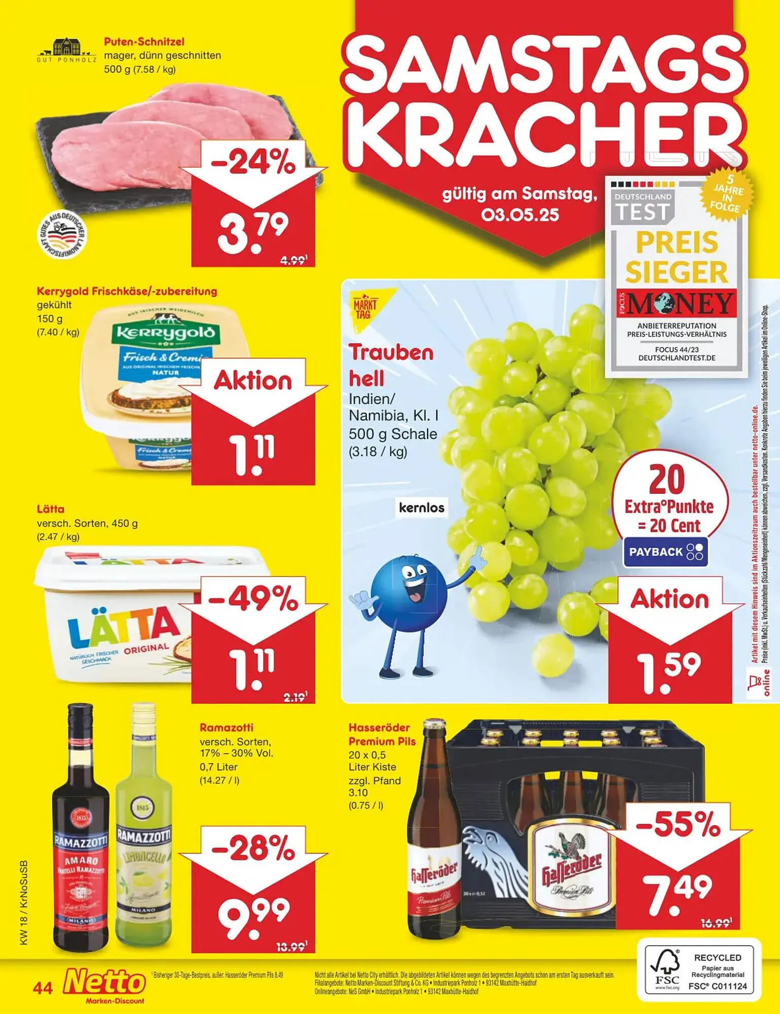 Netto Marken-Discount DE folder van 28 april tot 3 mei 2025 - Folder pagina 66