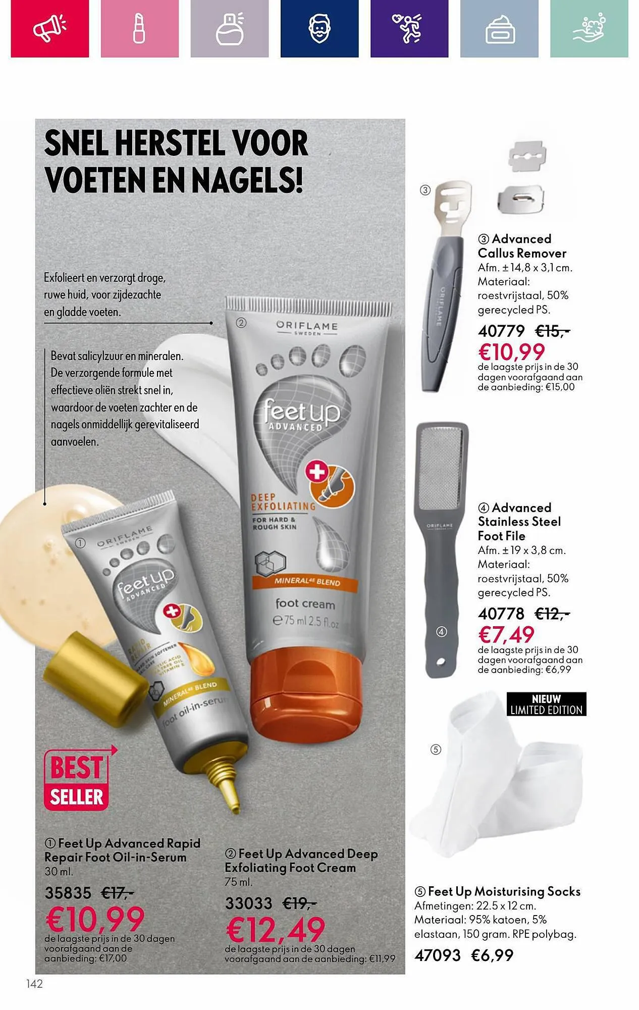 Oriflame folder van 25 oktober tot 7 november 2023 - Folder pagina 142