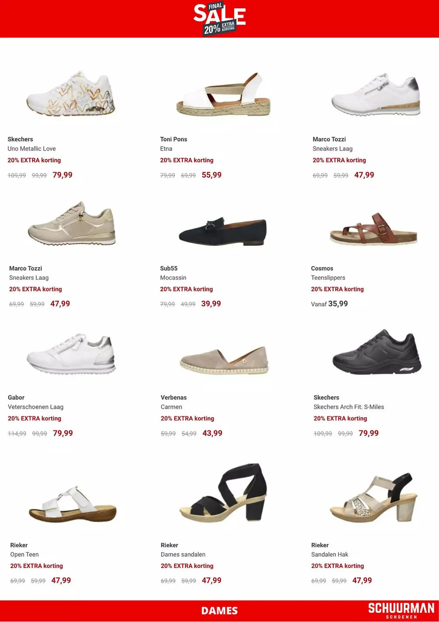 Schuurman Schoenen Folder van 23 augustus tot 28 augustus 2023 - folder pagina 2