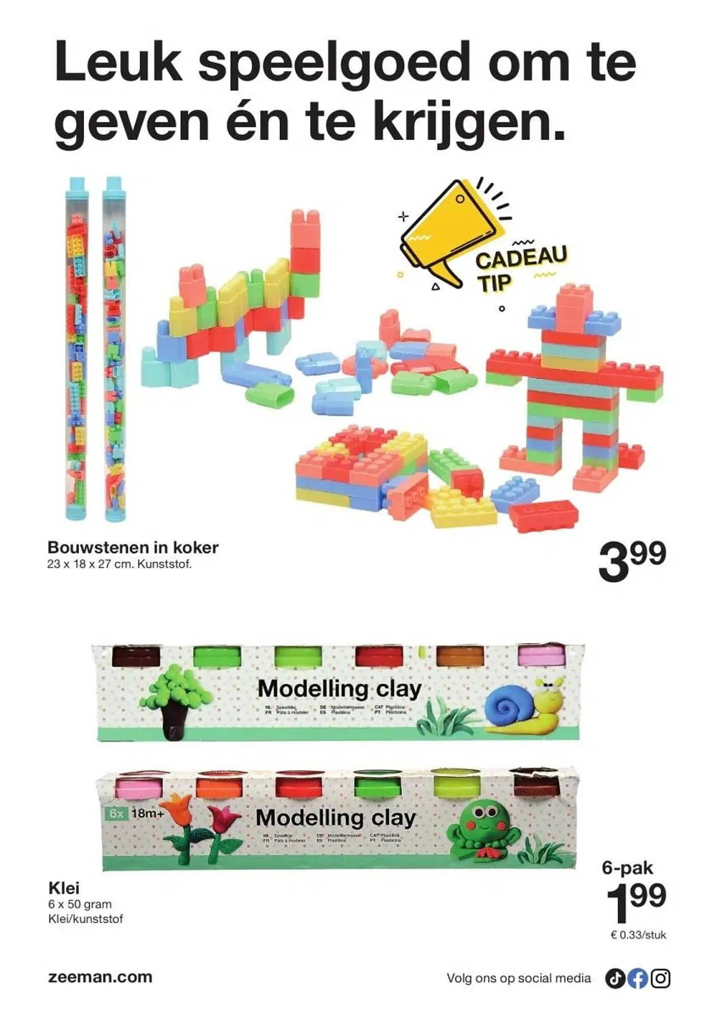 Zeeman folder van 1 november tot 7 november 2025 - Folder pagina 2