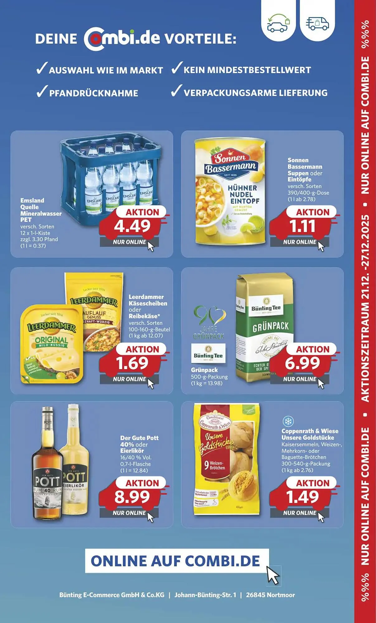 Combi Markt DE folder van 22 december tot 27 december 2025 - Folder pagina 31