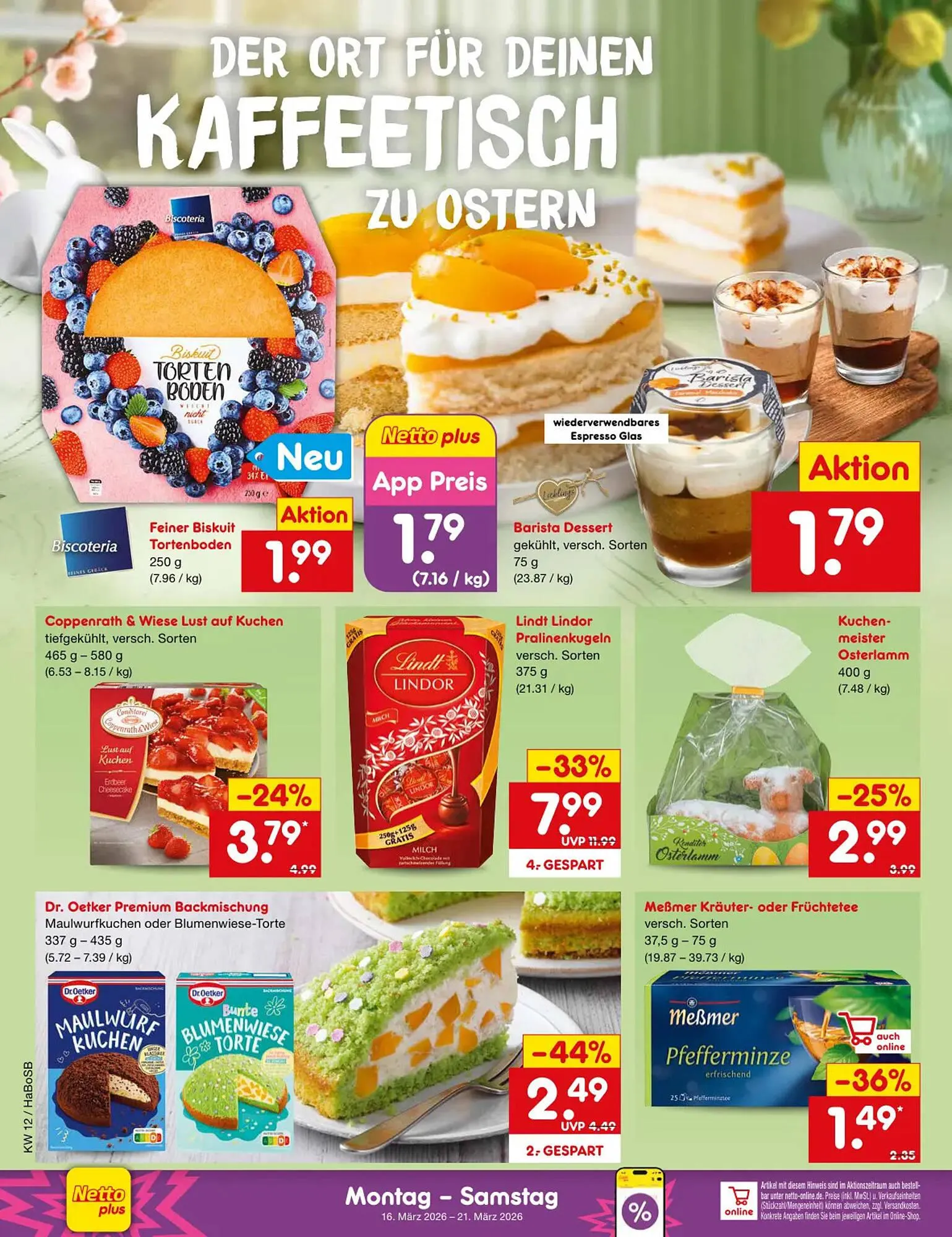 Netto Marken-Discount DE folder van 16 maart tot 21 maart 2026 - Folder pagina 22