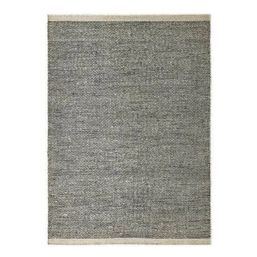 Wollen vloerkleed Taff wit/zwart - Interieur05 - 230 x 160 cm