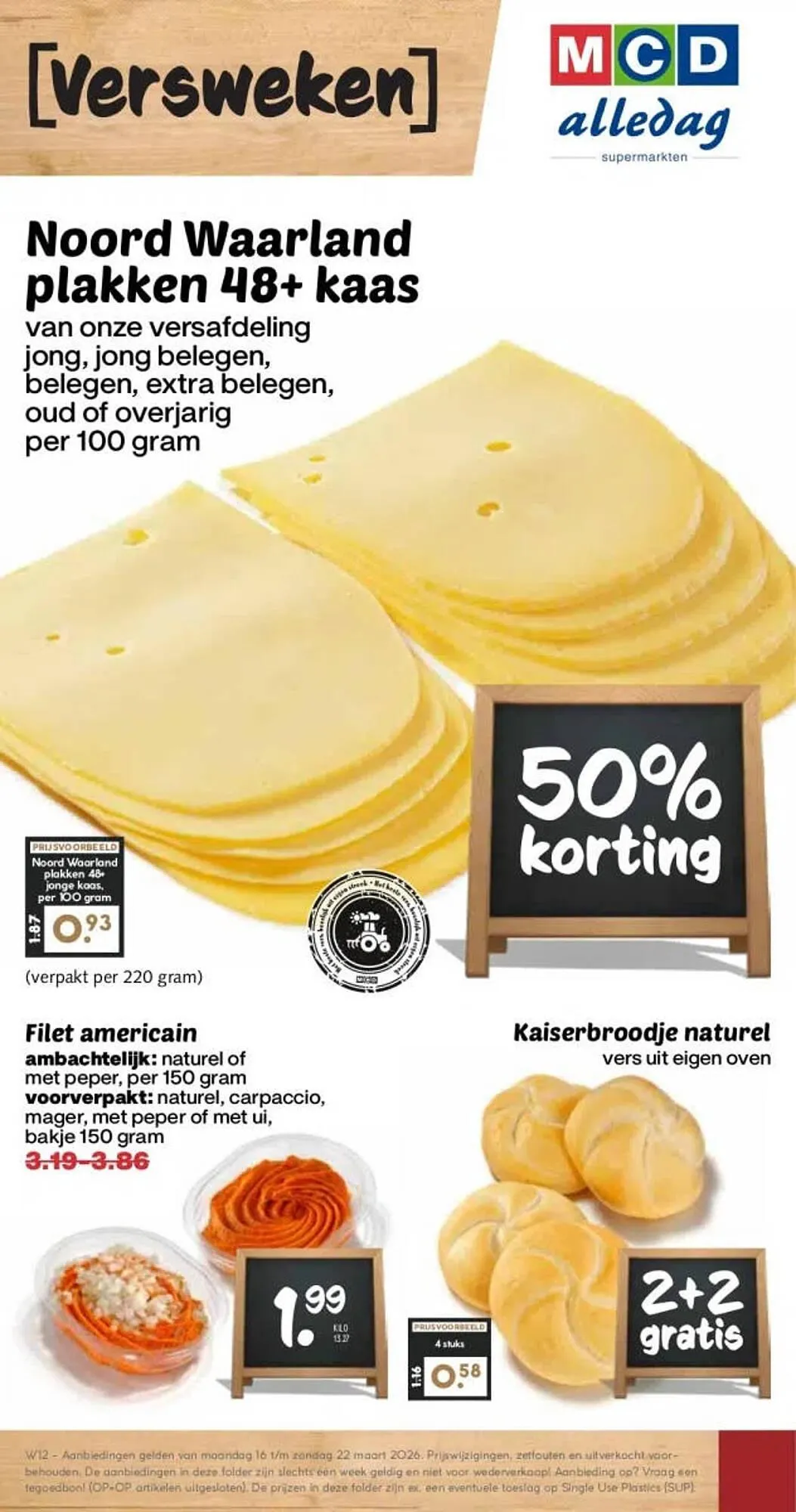 MCD Supermarkt folder van 16 maart tot 22 maart 2026 - Folder pagina 1