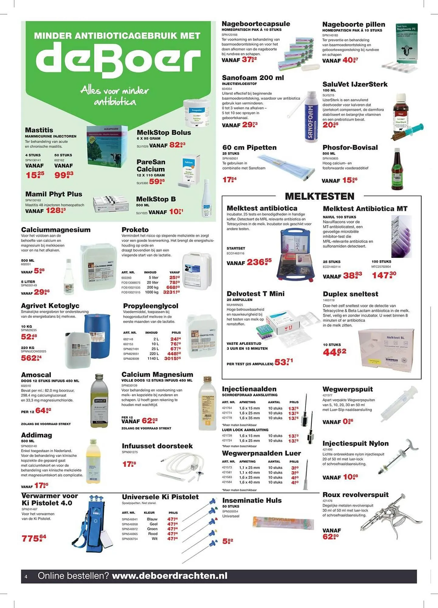 De Boer Drachten folder van 24 oktober tot 31 maart 2026 - Folder pagina 4