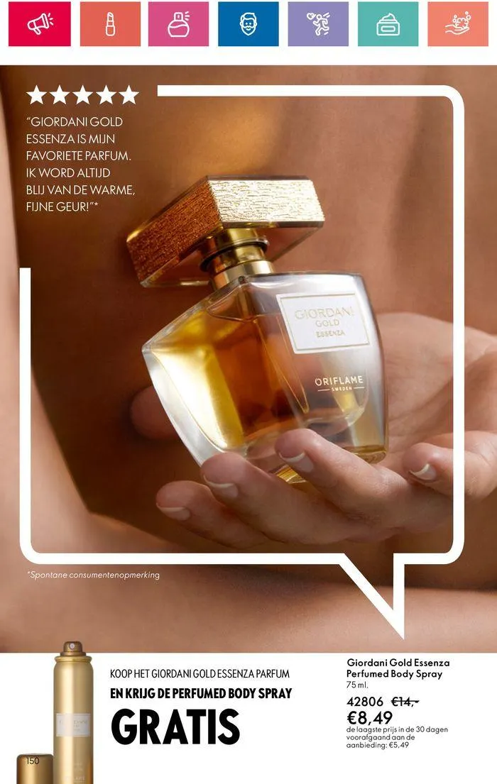 ORIFLAME folder! van 30 mei tot 13 juni 2024 - Folder pagina 150