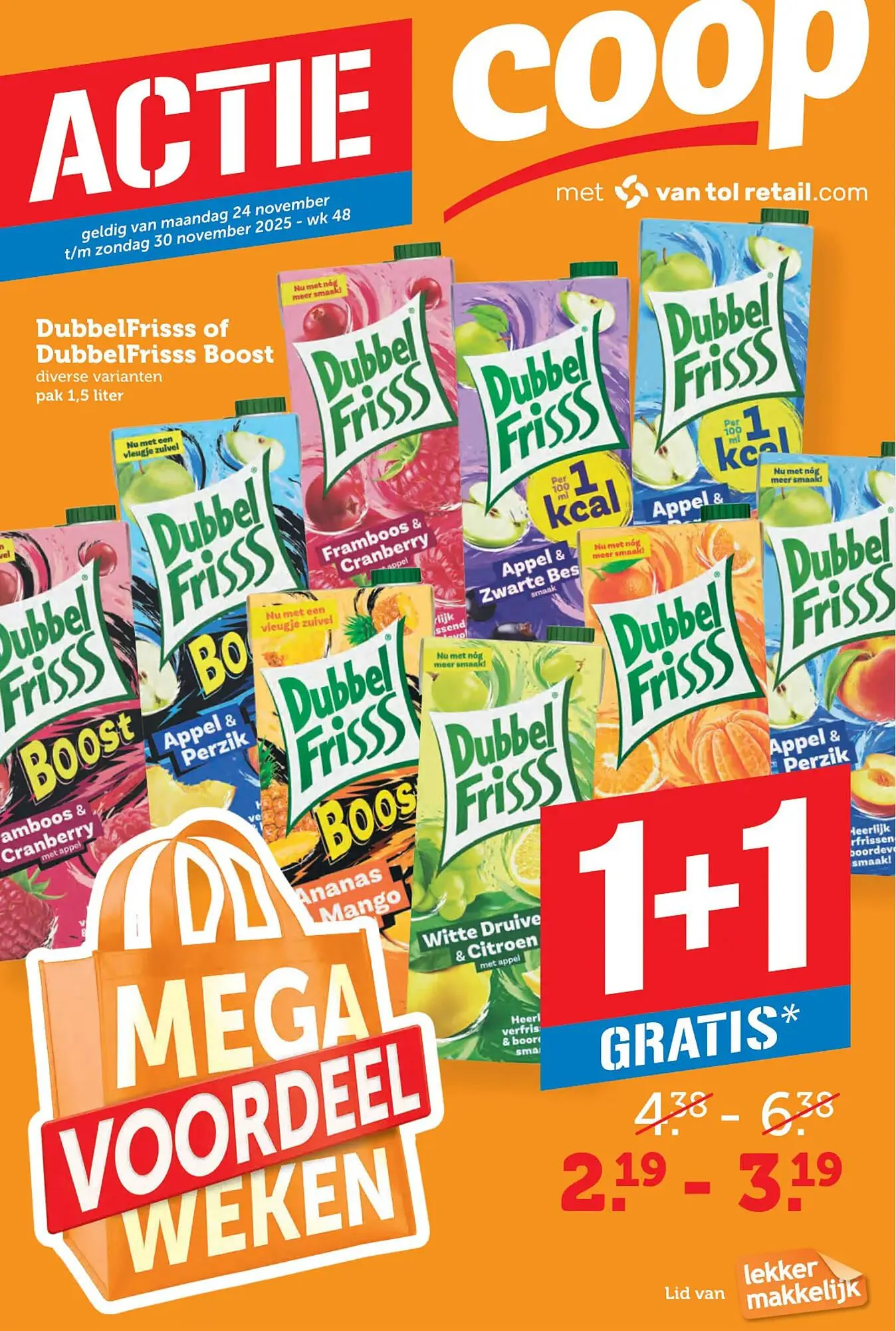 Coop folder van 24 november tot 30 november 2025 - Folder pagina 1