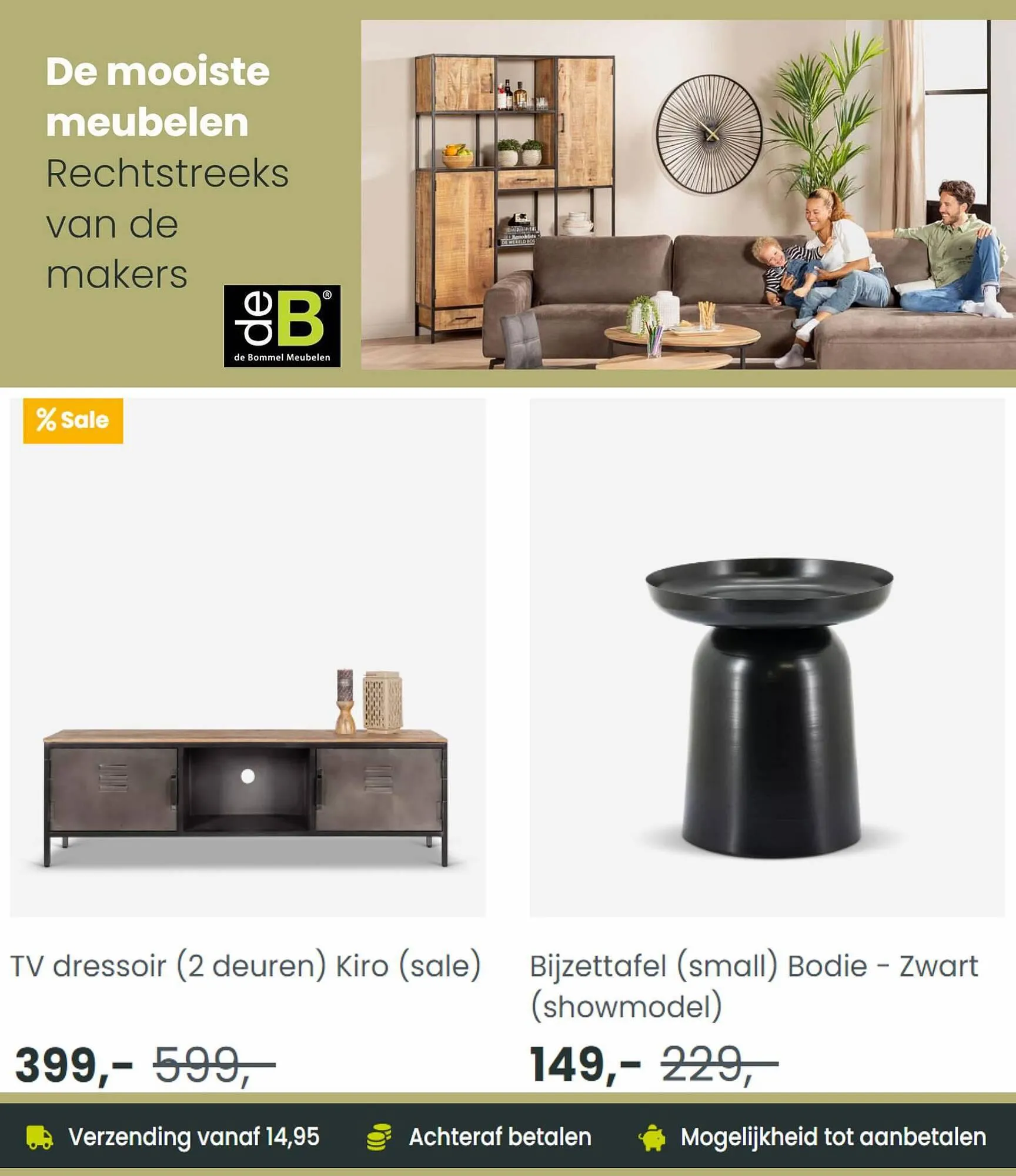 De Bommel Meubelen folder van 30 oktober tot 9 november 2023 - Folder pagina 7