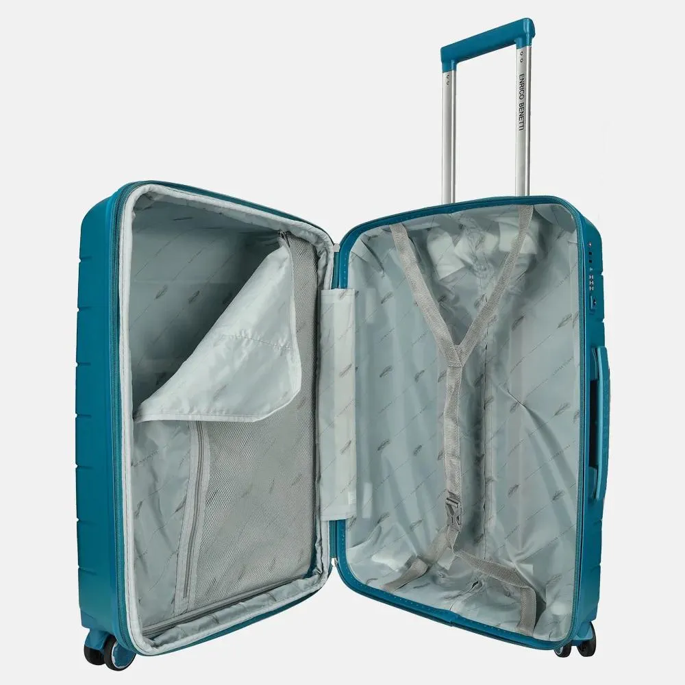 Enrico Benetti Montreal koffer 76 cm turquoise