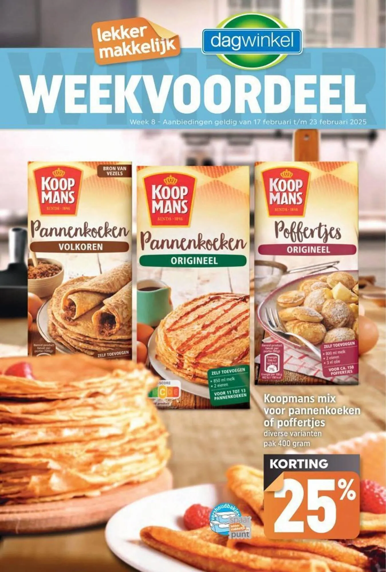 Lekker Makkelijk folder van 19 februari tot 23 maart 2025 - Folder pagina 1