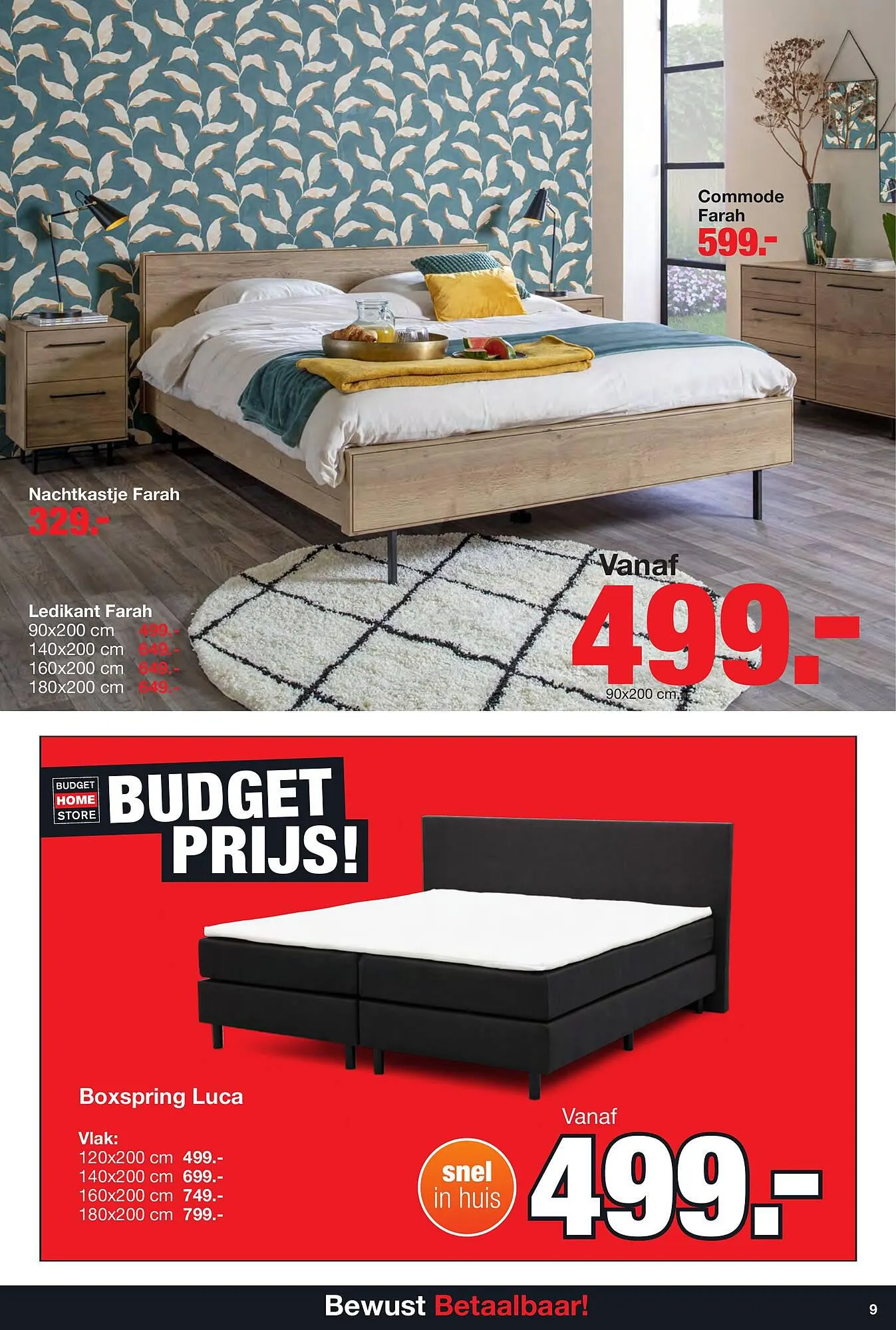 Budget Home Store folder van 28 november tot 17 december 2023 - Folder pagina 9