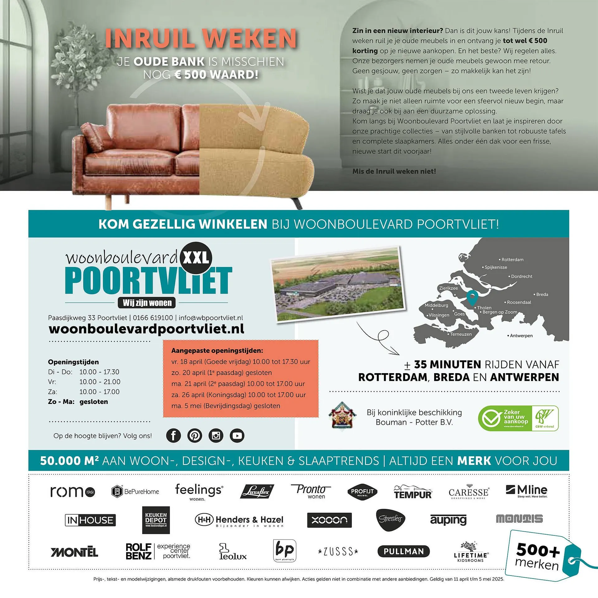 Woonboulevard Poortvliet folder van 28 maart tot 20 april 2025 - Folder pagina 32