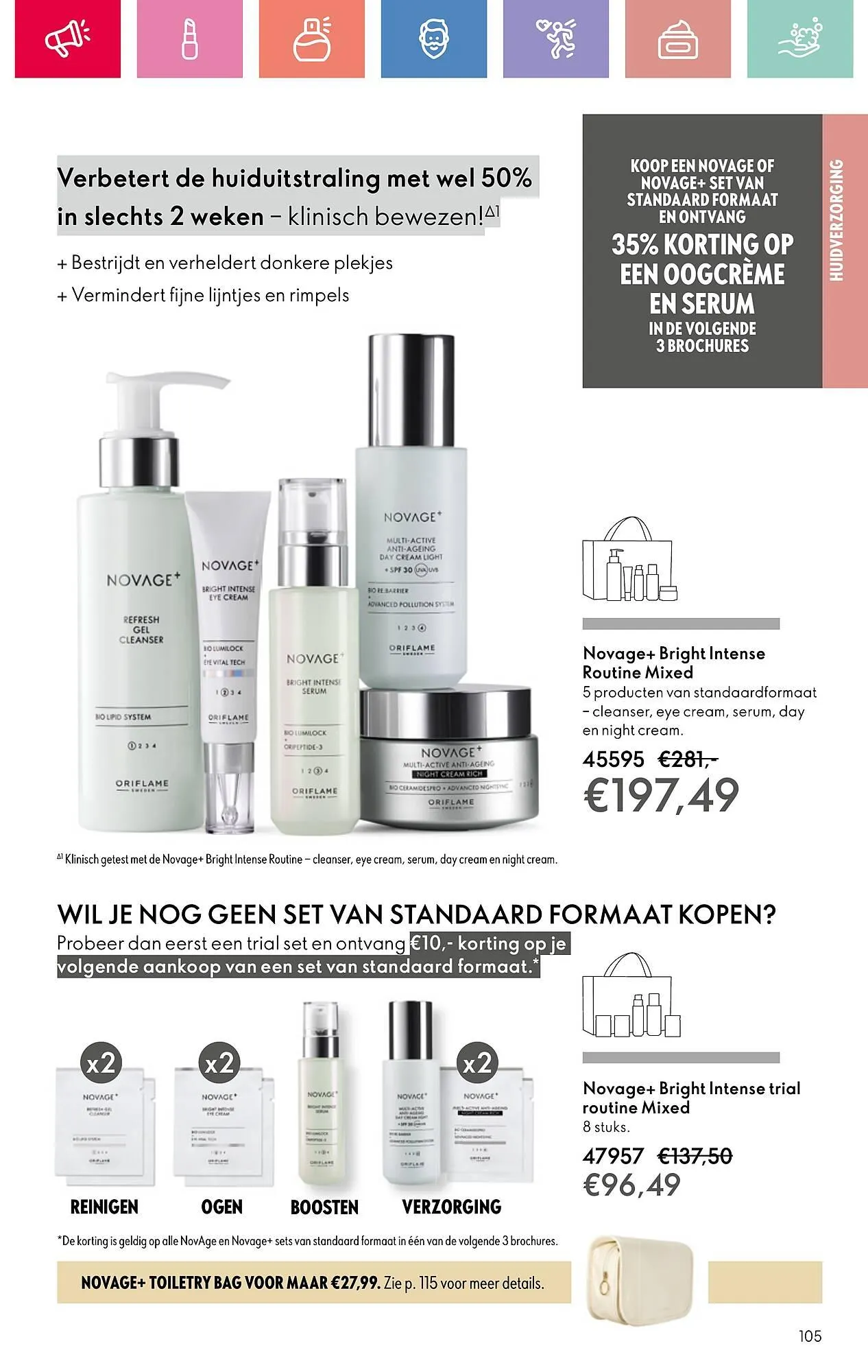 Oriflame folder van 31 maart tot 19 april 2025 - Folder pagina 105