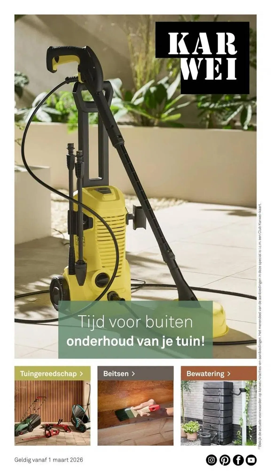 Karwei folder van 1 maart tot 31 december 2026 - Folder pagina 1