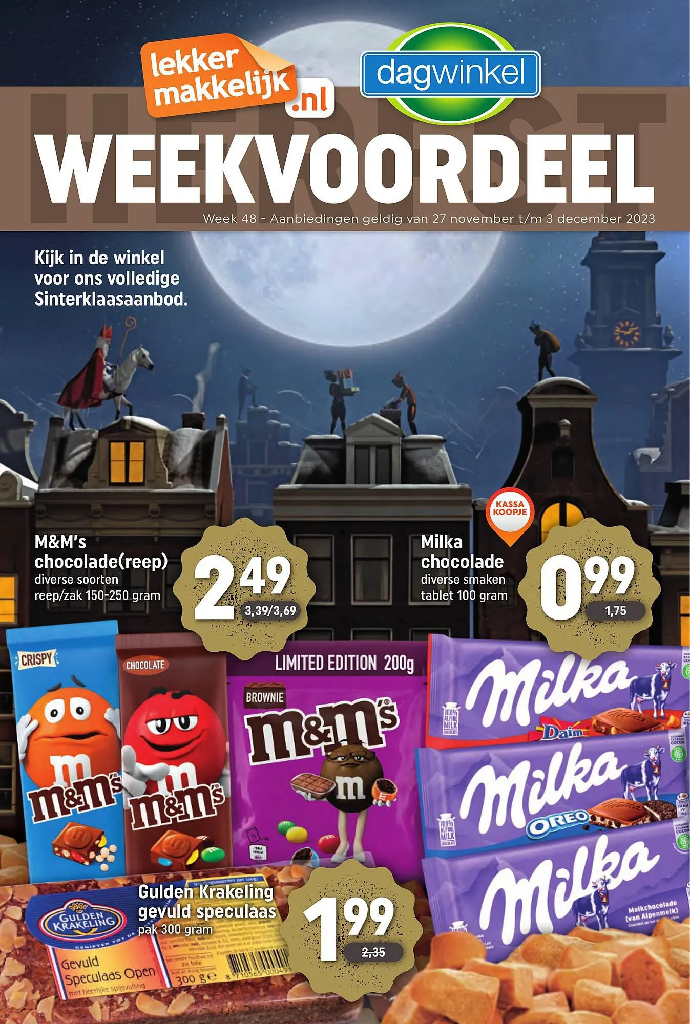 Lekker Makkelijk folder van 27 november tot 3 december 2023 - Folder pagina 1