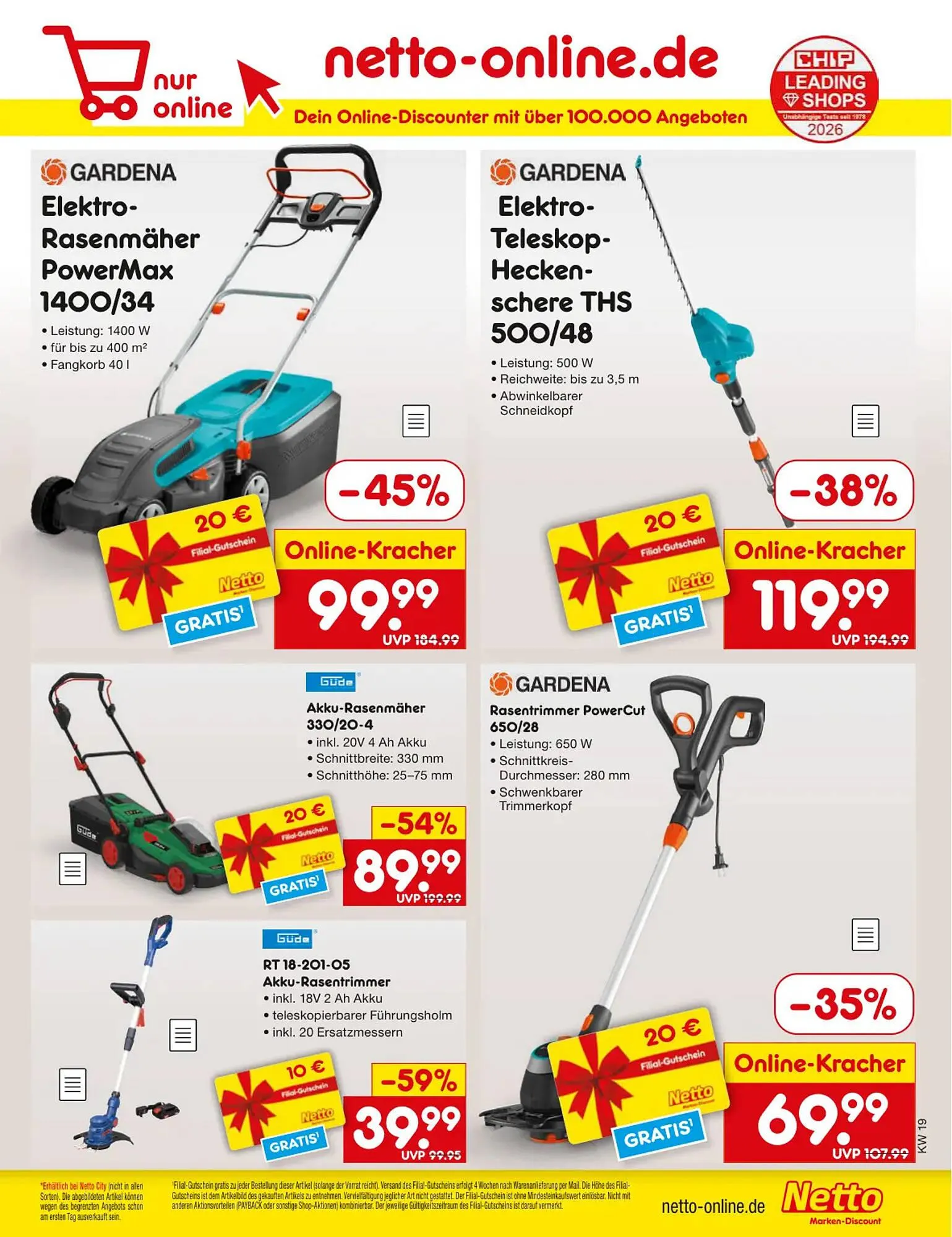 Netto Marken-Discount DE folder van 4 mei tot 9 mei 2026 - Folder pagina 124