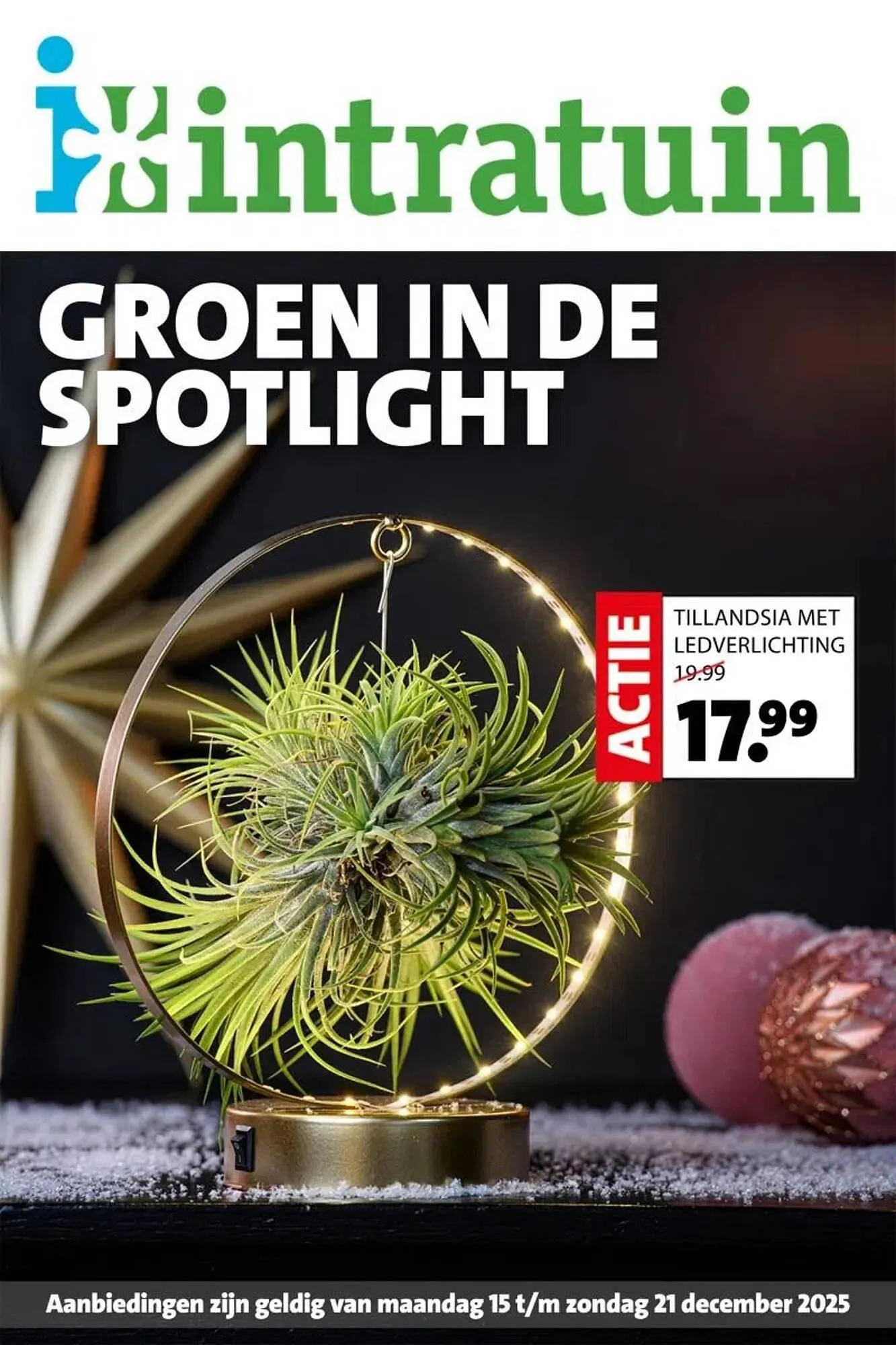 Intratuin folder van 15 december tot 21 december 2025 - Folder pagina 1