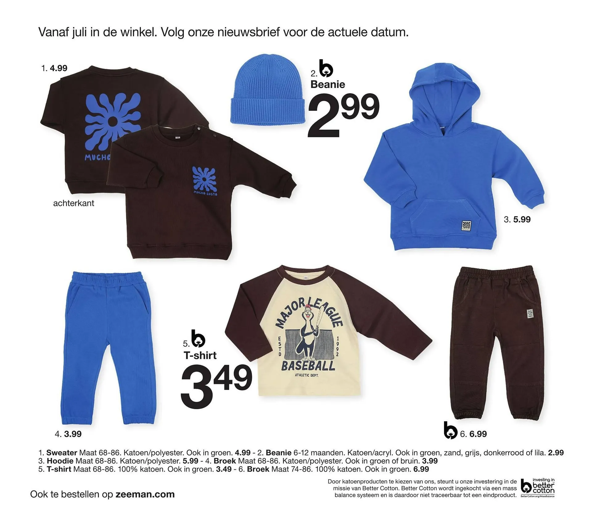 Zeeman baby folder van 29 juli tot 22 december 2024 - Folder pagina 22