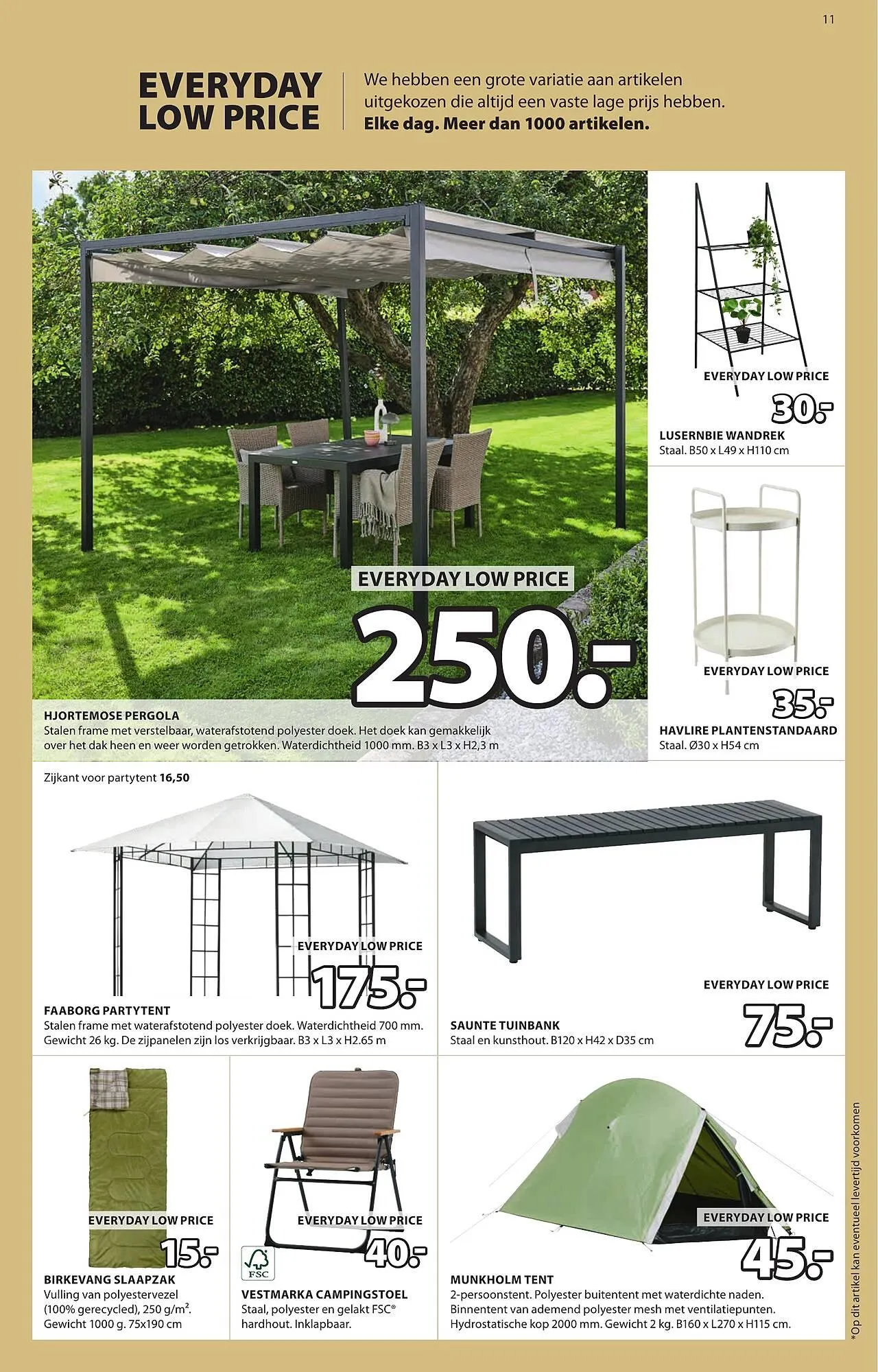 Jysk folder van 5 mei tot 18 mei 2025 - Folder pagina 11