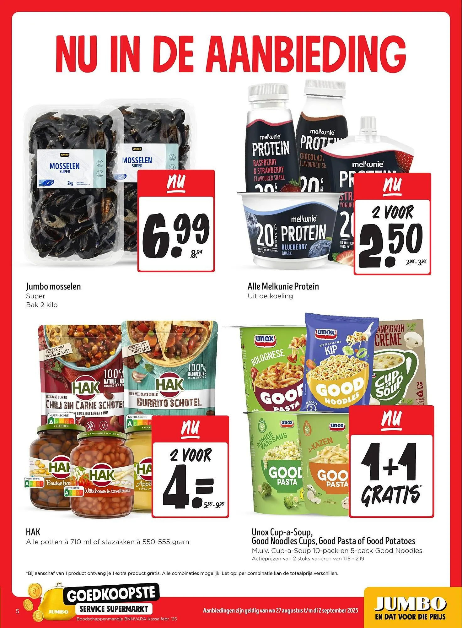 Jumbo folder van 27 augustus tot 2 september 2025 - Folder pagina 5