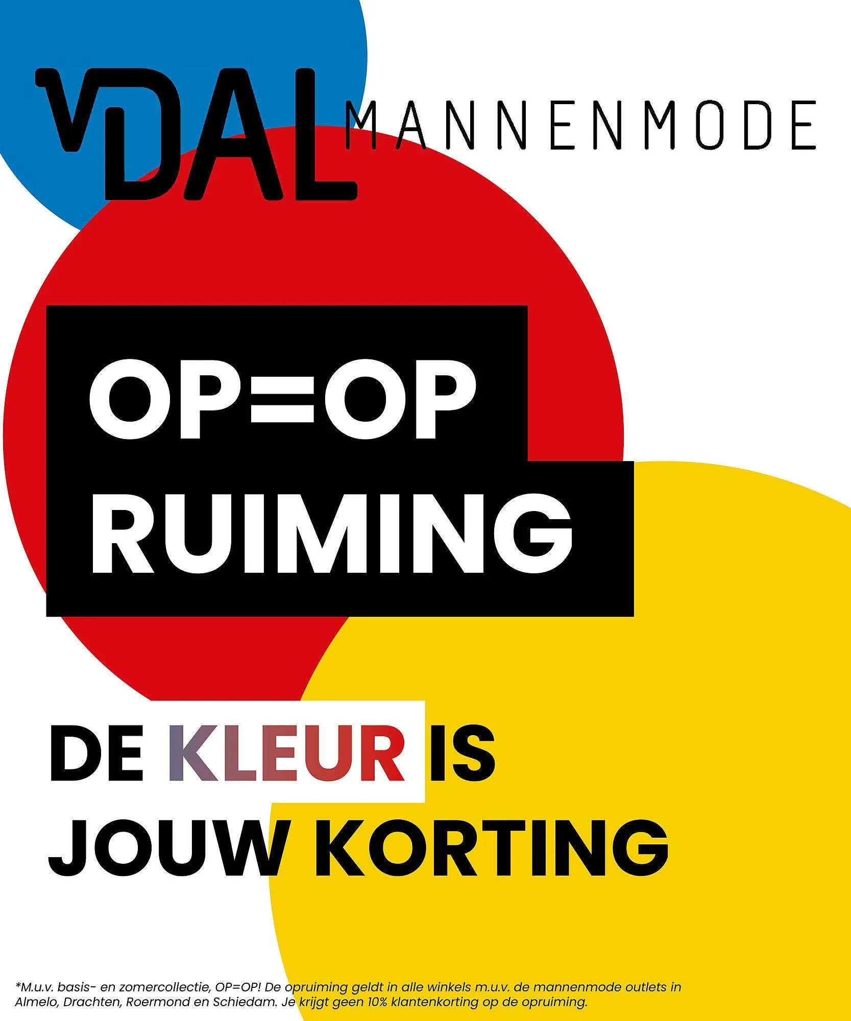 Van Dal Mannenmode folder van 8 januari tot 14 januari 2026 - Folder pagina 1