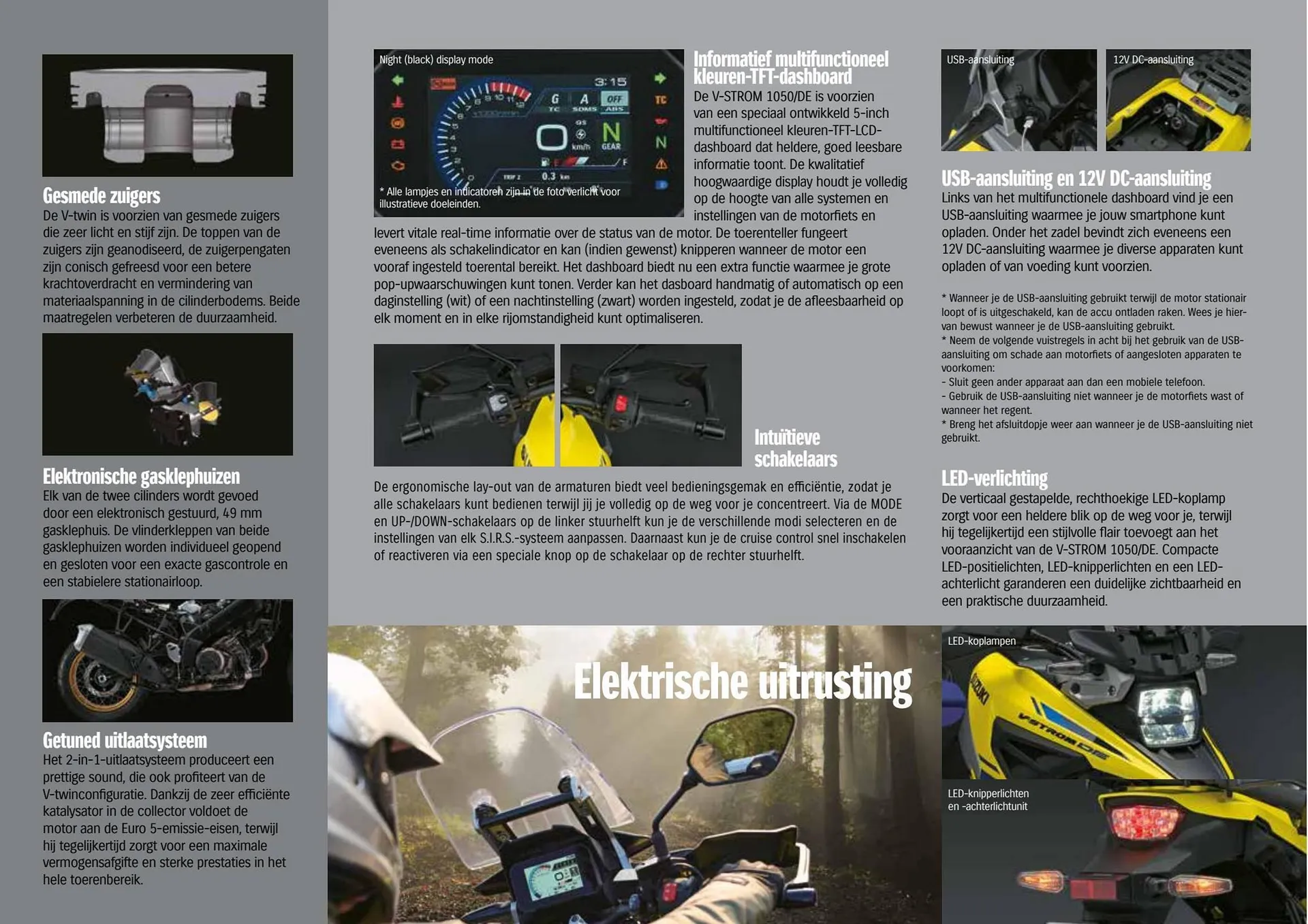 Suzuki V-Strom 1050DE folder van 2 januari tot 31 december 2023 - Folder pagina 13