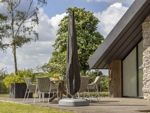 Manifesto Novara/ROUGH-Y ø150cm dining tuinset 7-delig