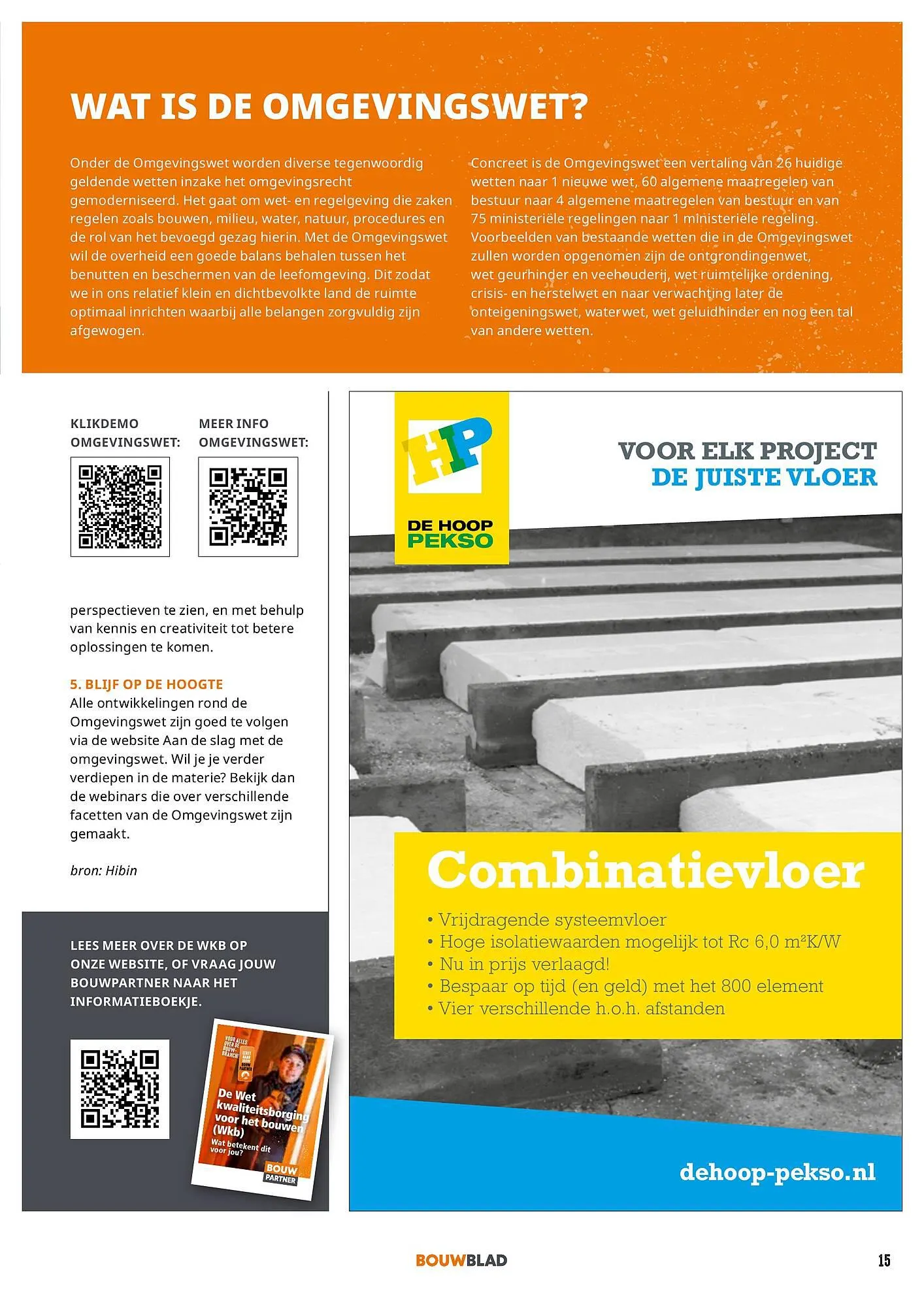 BPG Bouwpartner Groep folder van 16 juni tot 24 augustus 2023 - Folder pagina 15
