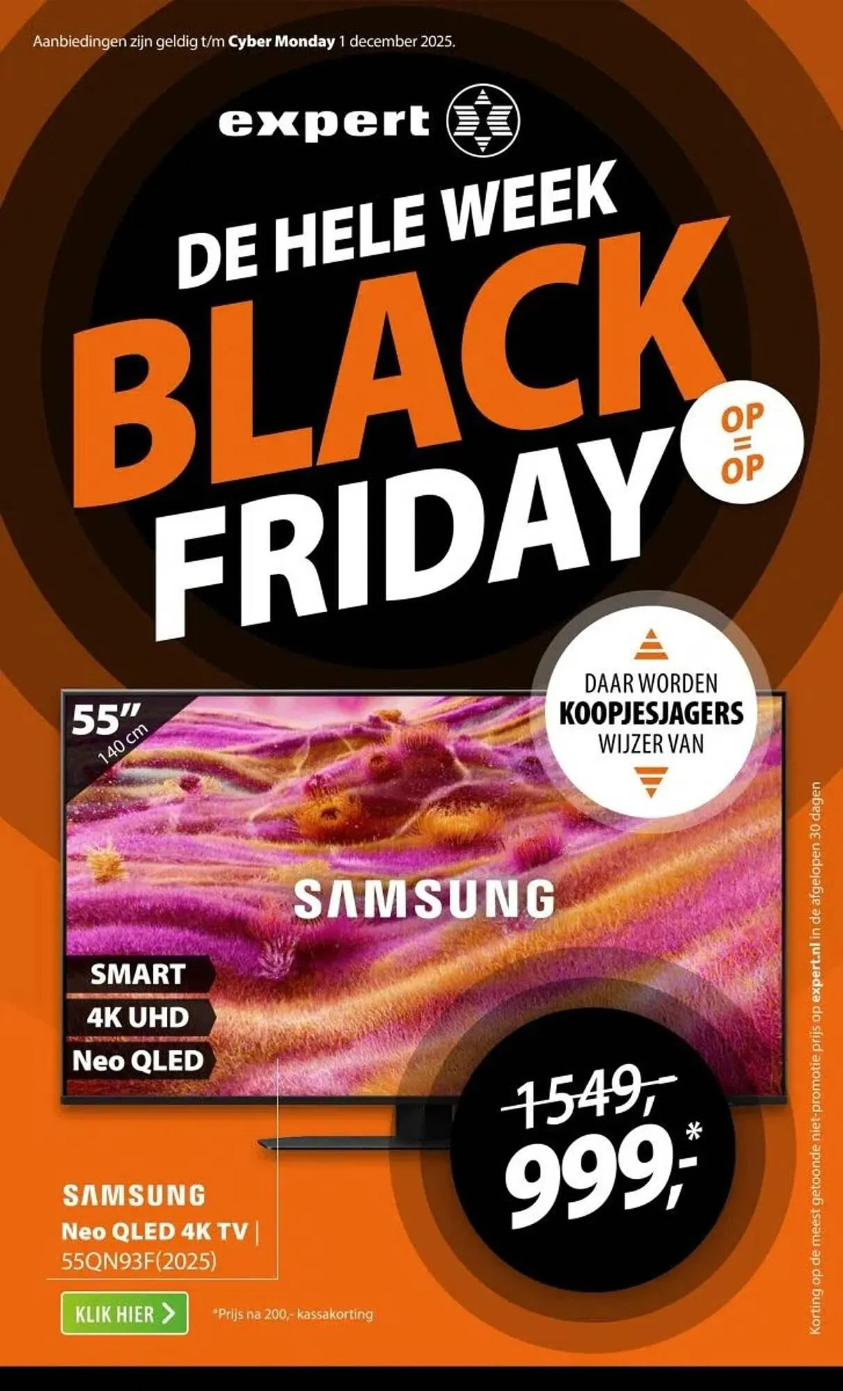 Expert folder van 23 november tot 30 november 2025 - Folder pagina 1