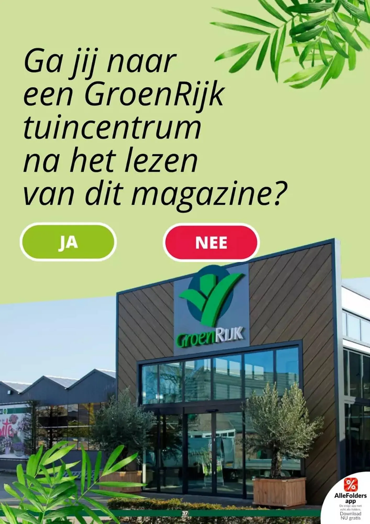 GroenRijk folder van 17 mei tot 31 augustus 2023 - Folder pagina 37